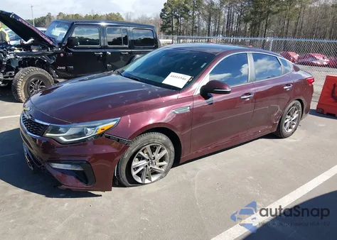 2019 Kia Optima Lx z USA, uszkodzony, nr VIN 5XXGT4L38KG377048